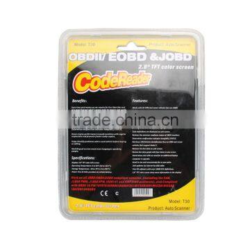 2016 New Realsed Universal Car Code Reader Scanner T30 OBD OBDII OBD2 Japanese Cars Scan Tool Car Falut Code Scanner photo-5