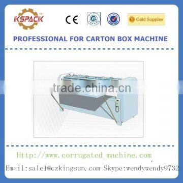 High speed corrugated cardboard scoring machine