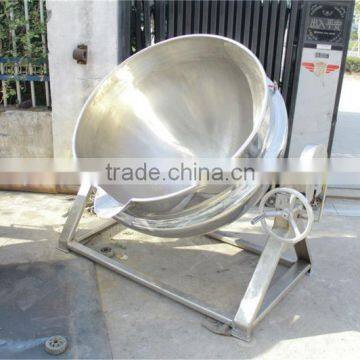 stainless steel jacketed steam kettle