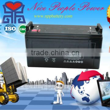 12V battery price 12V100ah maintenace free battery for UPS solar system