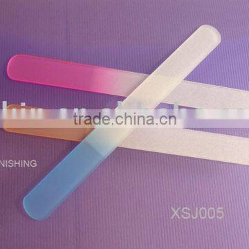 Colorful Handle Glass Nail File