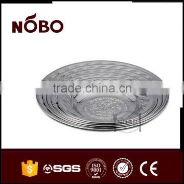 Stainless Steel Round Tray With 0PP Bag photo-3