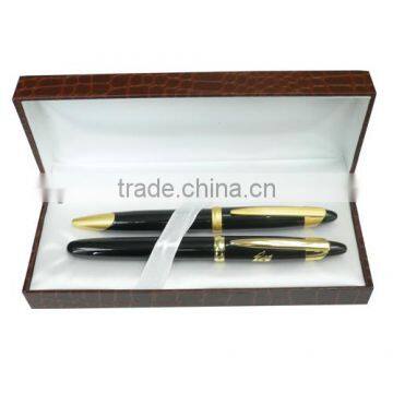 China new products metal ballpoint pen/ metal roller pen with gift cardboard gift box for office