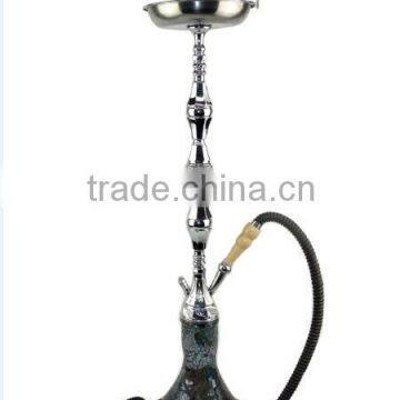 black cheap sample multi hose glass hookah