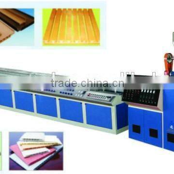 PVC&WOOD plastic composit profile production line