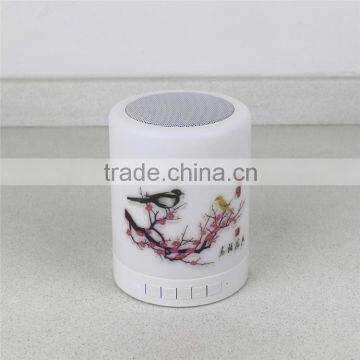 Mini Music Bluetooth Speaker Led Color Changing Smart Sensitive Touch Table Lamp photo-3