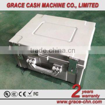 Plastic-metal Money Case, waterproof cash box, cash transit box