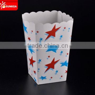 Wholesale eco-friendly 46oz popcorn paper cups, popcorn buckets