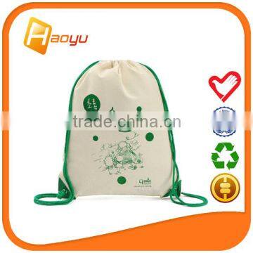 Custom printed canvas bag backpack from China Alibaba