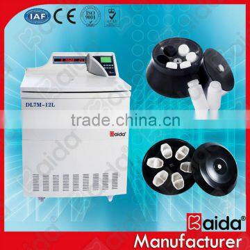 DL7M-12L super large capacity centrifuge, large capacity blood bank centrifuge, large capacity blood bag centrifuge