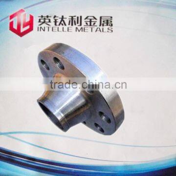 Grade 2 ASME B16.5 titanium Flat welding flange