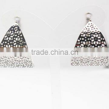 Women Simple Trendy Styles Stainless Steel Hoop Fashion Earrings for Wedding Designs photo-5