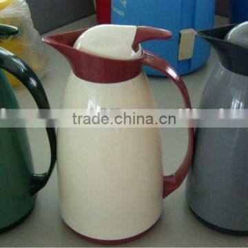 plastic casing vacuum coffee bottle with vacuum glass liner