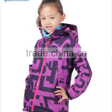High Quality Waterproof Windproof Breathable Summit Ski Jacket Children