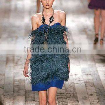 Decorative Ostrich Feather fringe trim LZFLM52