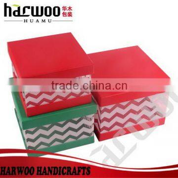 High-end clear PVC box with lid