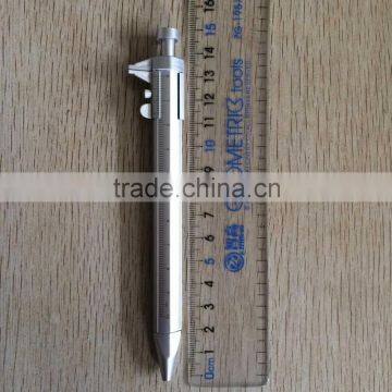 Wholesale 13cm plastic silver digital measuring ruler pen