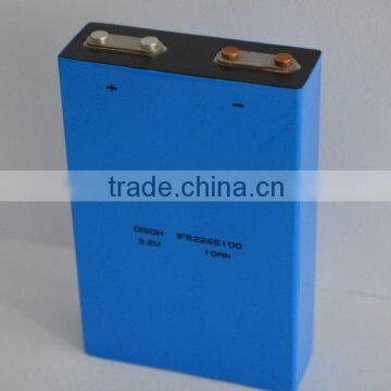 Dison primatic phosphate 3.2v 10Ah LiFePo4 lithium li-ion electric vehicle battery