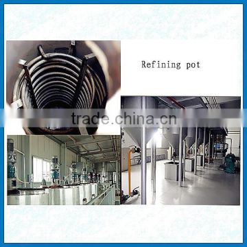 Continuous type crude peanut oil refinery equipment with low price