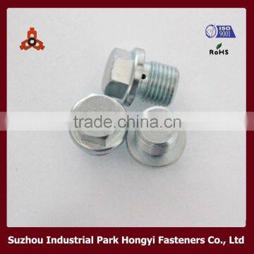 Pivot Bolt In Hex Flange Head With Hole