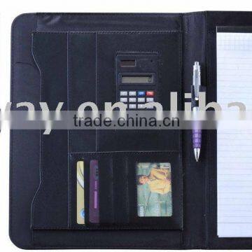 Good quality leather portfolio /brief case /file folder