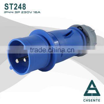 Alibaba China 200V 32A Industrial Connector Coupler Electrical 3 Pins Plug