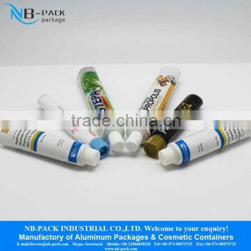 Laminated package tube