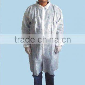 non woven lab coat