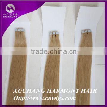 Wholesale High Quality 100% unprocessed virgin brazilian hair tape hair extensions