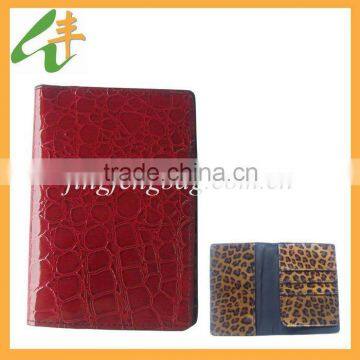 2014 beautiful ladies leather business card holder