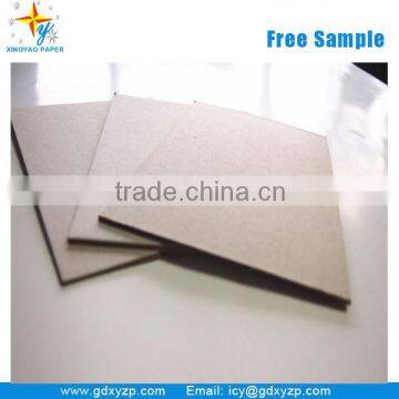 Grey chipboard 1mm 2mm 3mm Thick Book Binder Paper Board Gray Chipboard