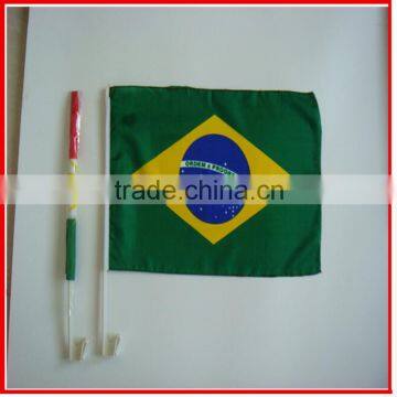 30*45cm fans Brazil car hood flag