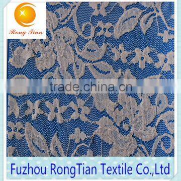 High quality voile lace fabric for printing