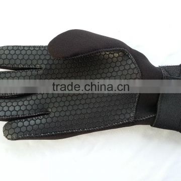 3mm neoprene gloves with anti-skidding palm for scuba diving equipments underwater sports