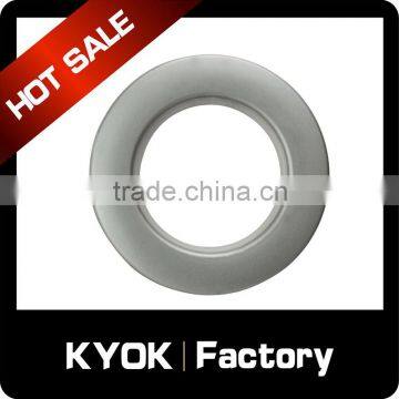 KYOK home decorative antique metal curtain rings,22mm forged wrought iron rings diamond fancy design CP/GP colour