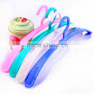 Colorful and wholesale plastic hanger, factory price