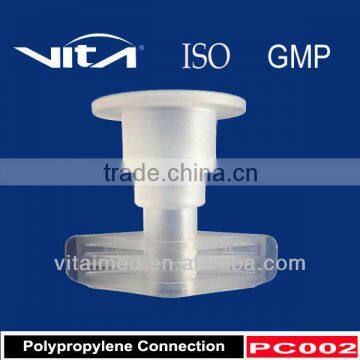 polypropylene connection for Plastic infusion Containers