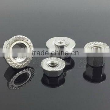 Stainless Steel Flange Nut / Hex Flange Nut