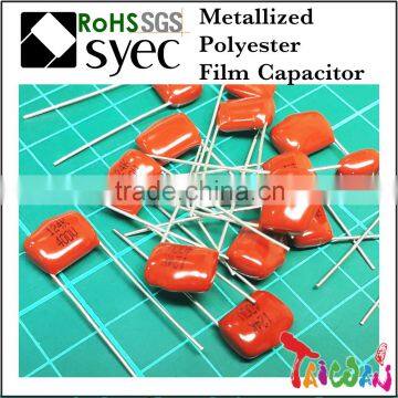 Capacitor Manufacturer MEF 564J 100V Metallized Polyester Film Capacitor