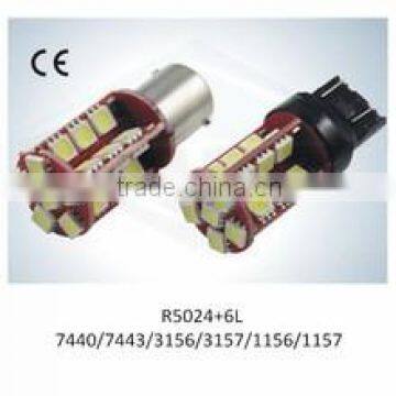 auto brake light s25 led auto/car brake light 30smd 1156 1157 5050