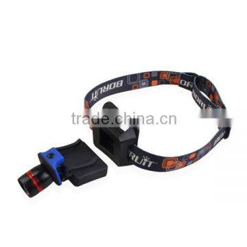 Adjustable Beam 3W Cheap LED Headlamp Headlight With Cap Clip photo-3