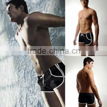 Mens Sexy Swimming Trunks Swim Sport Shorts Slim Pants 5 Colors Q08