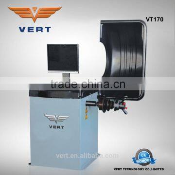 CE automatical wheel balancer with 17 inch colorful LCD display VT170