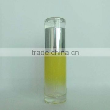 40ml-120ml yellow cosmetic glass serum bottle