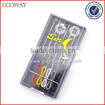 manufacture adult sewing kits/cheap mini hotel sewing kit