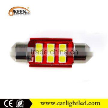 Wholesale 12V Festoon Car LED C5W Bulbs Auto Dome Lights Interior Lamp Canbus 3030 6 SMD Car Accessories photo-2