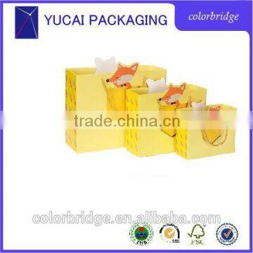 Lovely gift paper bag, shopping for Hand bag