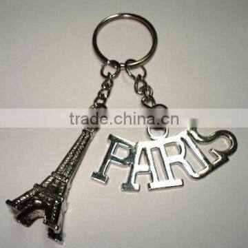 Eiffel Tower key ring paris tower keychain