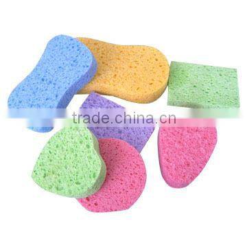 customized cellulose sponge , mekeup removing sponge