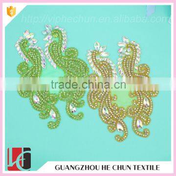 HC-3598 Hechun Single Hotfix Sewing Stone Applique for Woman Dress Quality Choice photo-3